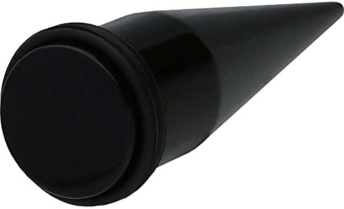 PIERCINGLINE Acryl Dehnstab SCHWARZ Piercing Ohr Expander 14 mm