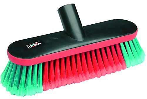 Ovale autowasborstel met watertoevoerzachte gespleten polyester vezelsvezellengte 50 mmmax. 50°C.