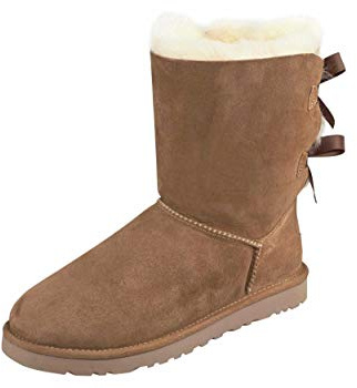 UGG Damen BAILEY BOW II Classic Boot, Chestnut, 37 EU