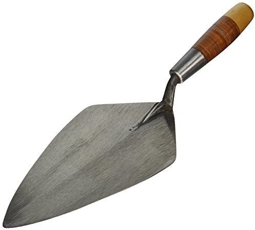 W. Rose RO312-11 11 Wide London Brick Trowel w/Leather Handle