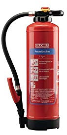GLORIA | Wasser-Aufladefeuerlöscher | Inhalt 9 l | Brandklasse A