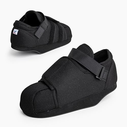 Orthotix Medically Approved - Toe Weight Bearing Post-Op Shoe - Supplied to UK Hospitals patients post operation to offload weight to heel XL UK Shoe: 9-12