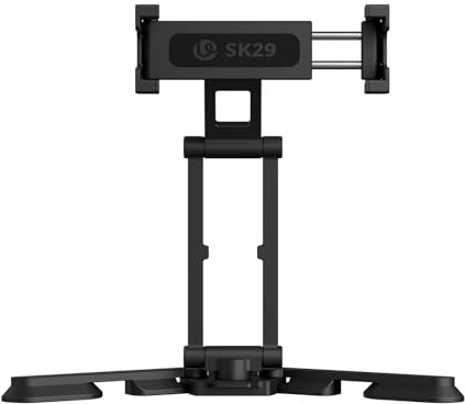 Ulanzi SK29 Support de téléphone portable 5 en 1 avec pince en métal - Trépied de table compact avec crochet et vis 1/4 pour smartphone, i Phone, Sam Sung