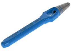 GEDORE Sacabocados tipo puente para materiales blandos, 4 mm de diámetro, Goma, Cuero, Juntas, Tela, Circular, Longitud 105 mm, Troquelador, 570004