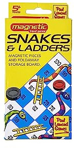 MY PLG0850 Magnetic Snakes & Ladders, [5 Colors]