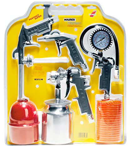 Kit Accesorios Compresor Maurer 5 Piezas