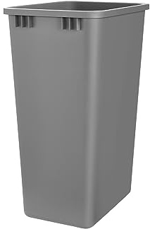 Rev-A-Shelf 50 qt. Silver Polymer Replacement Waste Container Pullouts