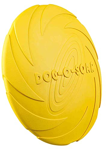 Trixie 33502 Dog Disc, Naturgummi, ø 22 cm, zufällig Farbe.
