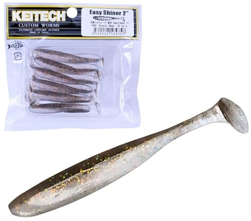Keitech Easy Shiner 2 Crystal Shad