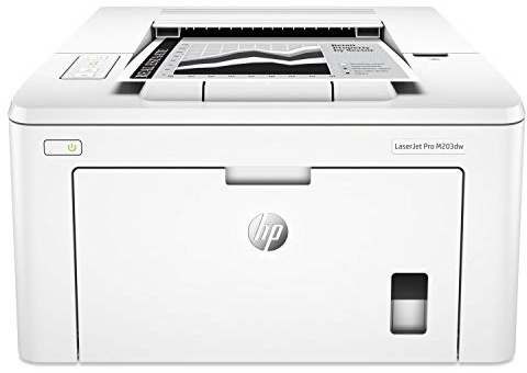 HP LaserJet Pro M203dw Wireless Monochrome Printer with Built-in Ethernet & 2-Sided Printing, Works with Alexa (G3Q47A)
