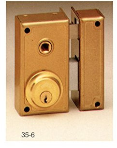 CERRADURA DE SOBREPONER GOLPE Y LLAVE DERECHA JIS 35-6D JIS