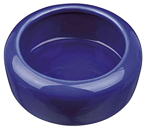 Trixie Keramikschüssel mit abgerundetem Schüttrand für Meerschweinchen, 200 ml (Sortiert)