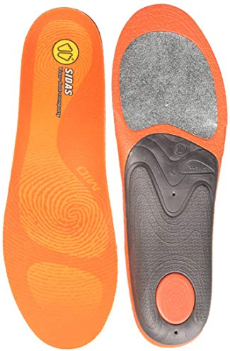 SIDAS Suelas 3feet Winter Mid Suelas, Unisex Adulto, Orange, L : 42-43