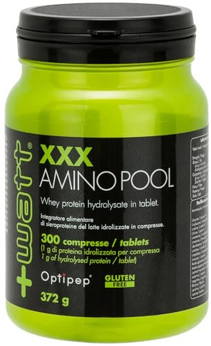 XXX Amino Pool - Integratore a Rapidissimo Assorbimento per la Crescita della Massa Muscolare - Formato: 300 compresse