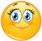 easydruck24de Smiley Adesivo sopracciglia I kfz_245 I rotondo Ø 9 cm I dolce Emoticon Sticker per laptop notebook porta scooter auto I impermeabile