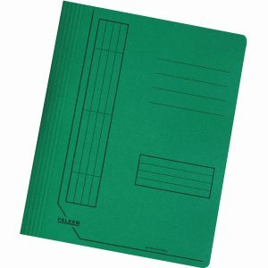Falken 100 x Schnellhefter A4 Manila-RC-Karton 240g/qm intensivfarben dunkelgrün