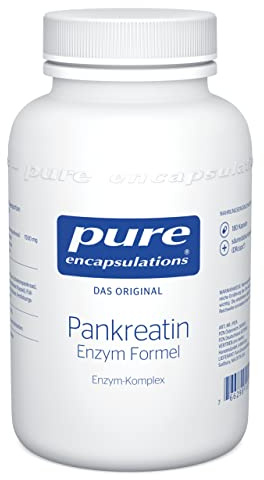 Pure encapsulations Pankreatin Enzym Formel Kapseln, 180 St. Kapseln