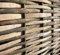 Papillon Split Hazel Hurdle Woven Wattle Garden Fence Panel (1.8m x 1.4m)