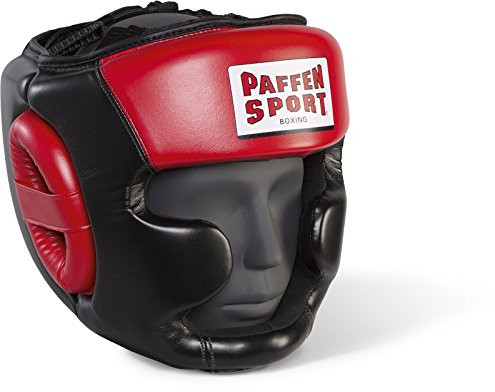 Paffen Sport Allround ECO Kopfschutz für das Training; schwarz/rot; GR: M/L