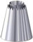 DE BUYER 2118.01 Beccuccio a Cono Uscente in Acciaio Inox 5,5 x 5,5 x 6,3 cm