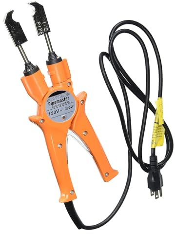 PipeMaster, strumento professionale per saldare tubi in rame, senza fiamma, perfetto per spazi ristretti, 115 V, riscalda fino a 950 gradi, riscaldamento rapido tra i giunti, teste standard da 1/2