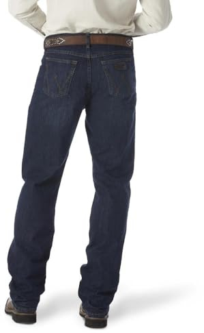 Wrangler Vaqueros de Ajuste Relajado de competición 20X 01 para Hombre, Talla única, Azul Oscuro, 33W/32L