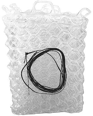fishpond Nomad Fly Fishing Replacement Rubber Net - Small Clear