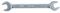 KS Tools 517.0715 CLASSIC Double open ended spanners, 21x23mm