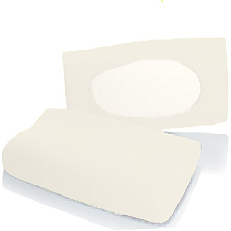 Bellana Gesundheitskissen Bezug Mako Jersey 30x60 cm - 40x70 cm und 8-15 cm Höhe cm Farbe: