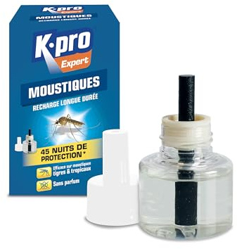 K.PRO Recharge pour diffuseur électrique Anti-moustiques