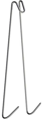 Browin 311303 Crochets pour Le Fumage du Poisson - Doubles - 5 pcs. | pour Accrocher de la Poisson/Viande | en Acier Inoxydable Mittler