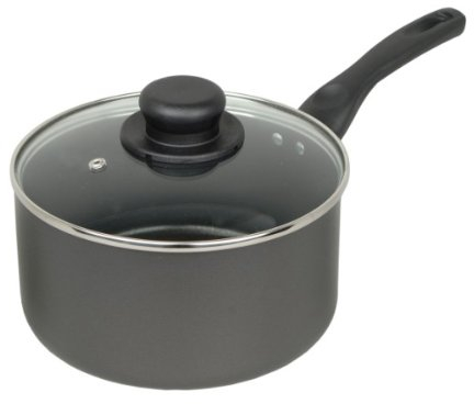 Sapphire Collection P044 15 cm Non Stick Sauce Pan , Black