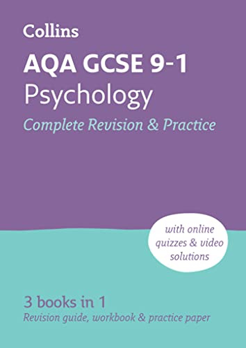 AQA GCSE 9-1 Psychology Complete Revision and Practice: Ideal for the 2026 and 2027 exams includes online edition, quizzes and video solutions (Collins GCSE Grade 9-1 Revision)