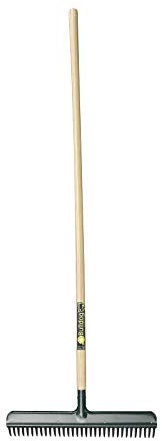 Bulldog 9149N Premier Rubber Wizard Rake, Green