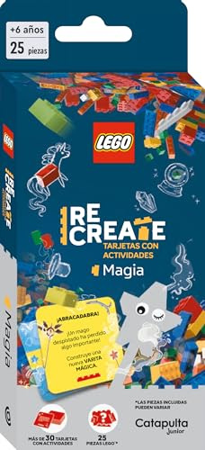 Lego Recreate magia construcción tarjetas con actividades