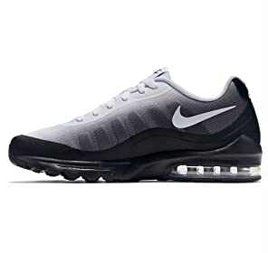 Nike Herren Air Max Invigor Print Laufschuhe, Mehrfarbig (BLACK/WHITE-COOL GREY), 42 EU