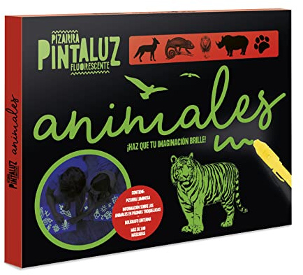 PIZARRA PINTALUZ FLUORESCENTE - ANIMALES