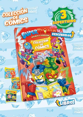 Libro Coleccionista Cómics Superthings - Rescue Force & Neon Power - MAX