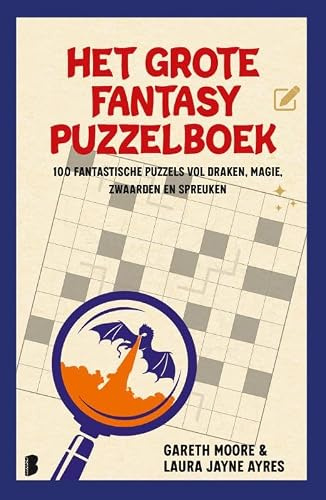 Het grote fantasypuzzelboek: 100 fantastische puzzels vol draken, magie, zwaard