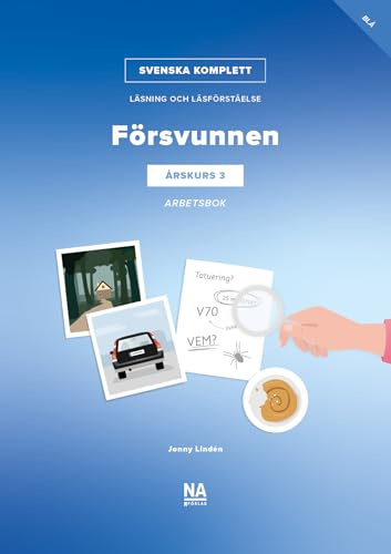 Svenska Komplett – Läsning och läsförståelse åk 3 – Försvunnen blå bok Arbetsbok