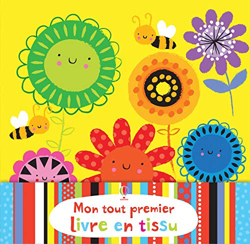 Mon tout premier livre en tissu - jaune (boîte)