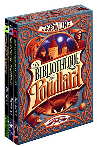 COFFRET LA BIBLIOTHEQUE DE POUDLARD