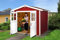 Weka Gartenhaus 224, schwedenrot, 280 x 259 x 227 cm