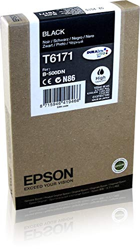 Epson T6171 Black Genuine, Ink Cartridge DuraBrite Ultra