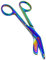 Nursing Bandage Scissors 5.5 Multi Color Rainbow Veterinary Nurse Scissors, Stainless Steel Ideal for First Aid, Nurses, Medical Students, Paramedics, Vets, Utility First Aid (A2ZSCILAB)