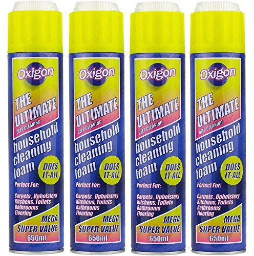 650ml Ultimate Household Carpet Deep Cleaning Foam Sponge Spray Can with Free Scrub Brush