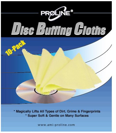 10-Pack Disc Buffing Cloths
