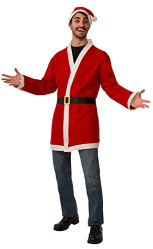 Rubies Santa Claus Jacket for Adults, Men's Standard