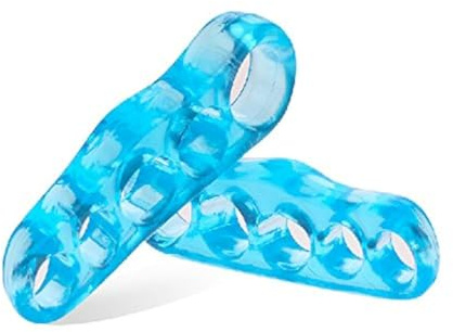 Dr Rogo 2 Pcs. Toe Stretchers Pain Relief for Bunion. Flex Gel Straighteners Separators Will Relieve Pain in Your Feet, Toes & Ball of Foot. Perfect for Quickly Alleviating Pain After Yoga and Sports Activities