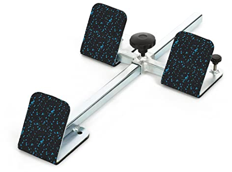 Sport-Thieme Startblock Vario | Für Rechts- und Linksstarter ohne Verstellung | Sofort einsetzbar, Keine Montage erforderlich | Stufenlos verstellbare Schrittstellung | Inkl. Erdanker